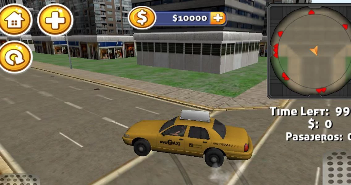 Изображение игры: 3D Duty Taxi Driver Game