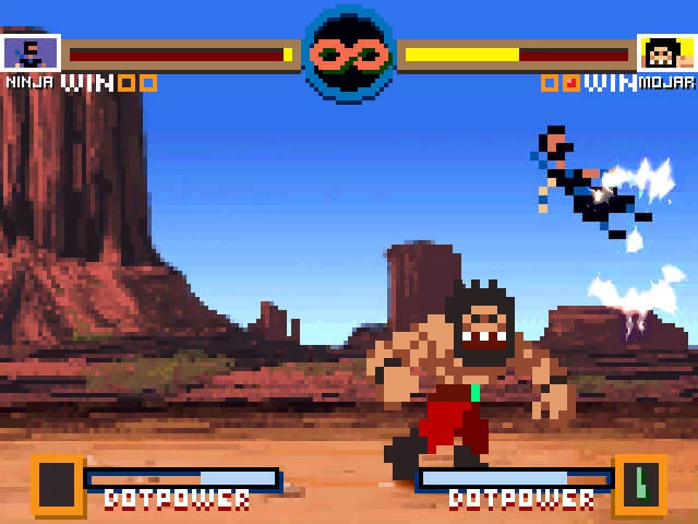 Изображение игры: Dot Fighters