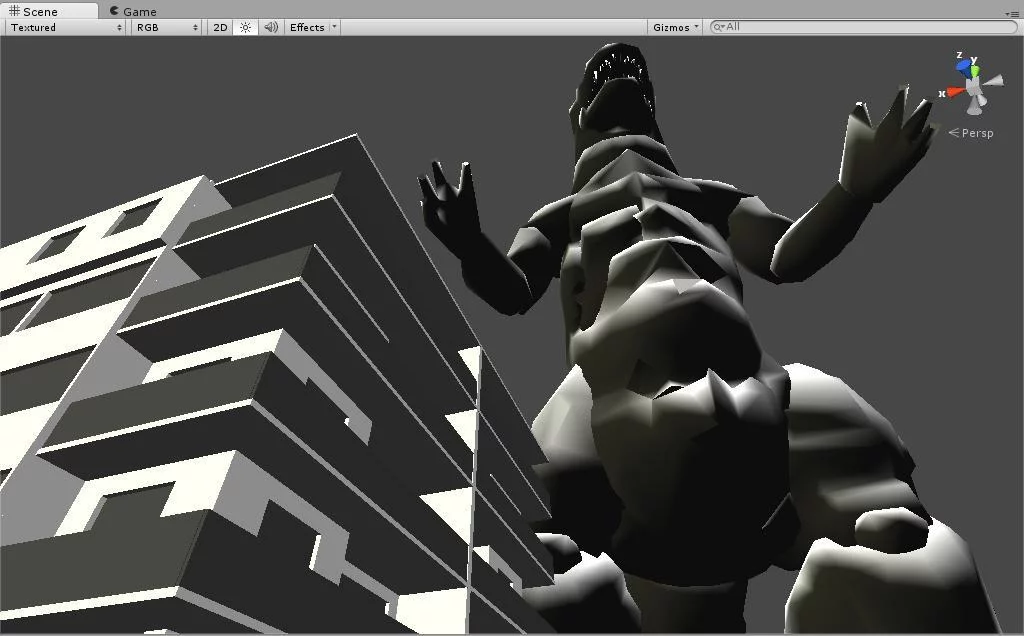 Изображение игры: Gozilla: City Terror