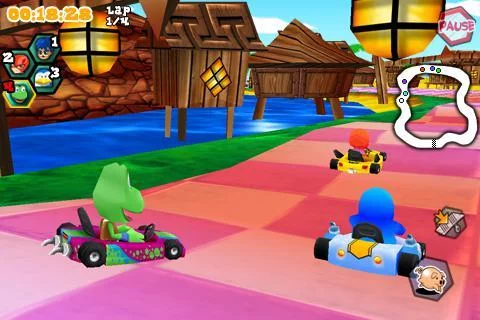 Изображение игры: Krazy Kart Racing