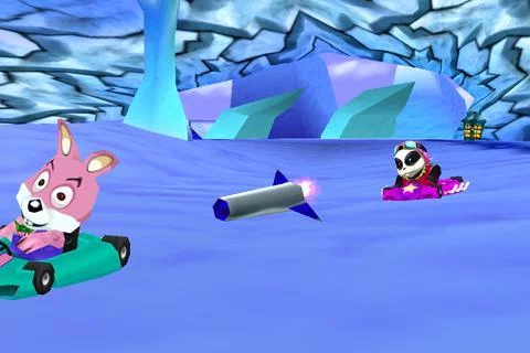 Изображение игры: Krazy Kart Racing