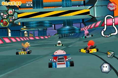 Изображение игры: Krazy Kart Racing