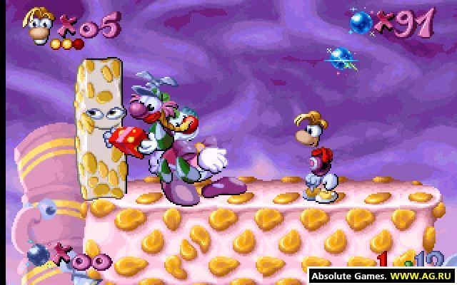 Изображение игры: Rayman by Fan (Rayfan)