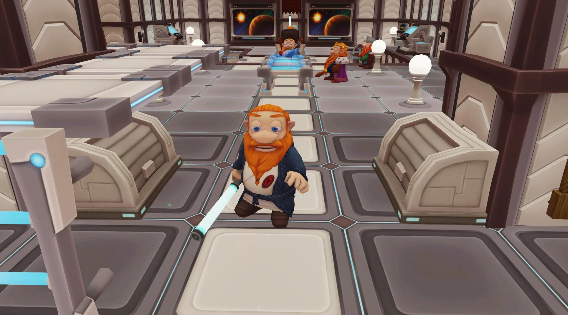 Изображение игры: A Game of Dwarves: Star Dwarves