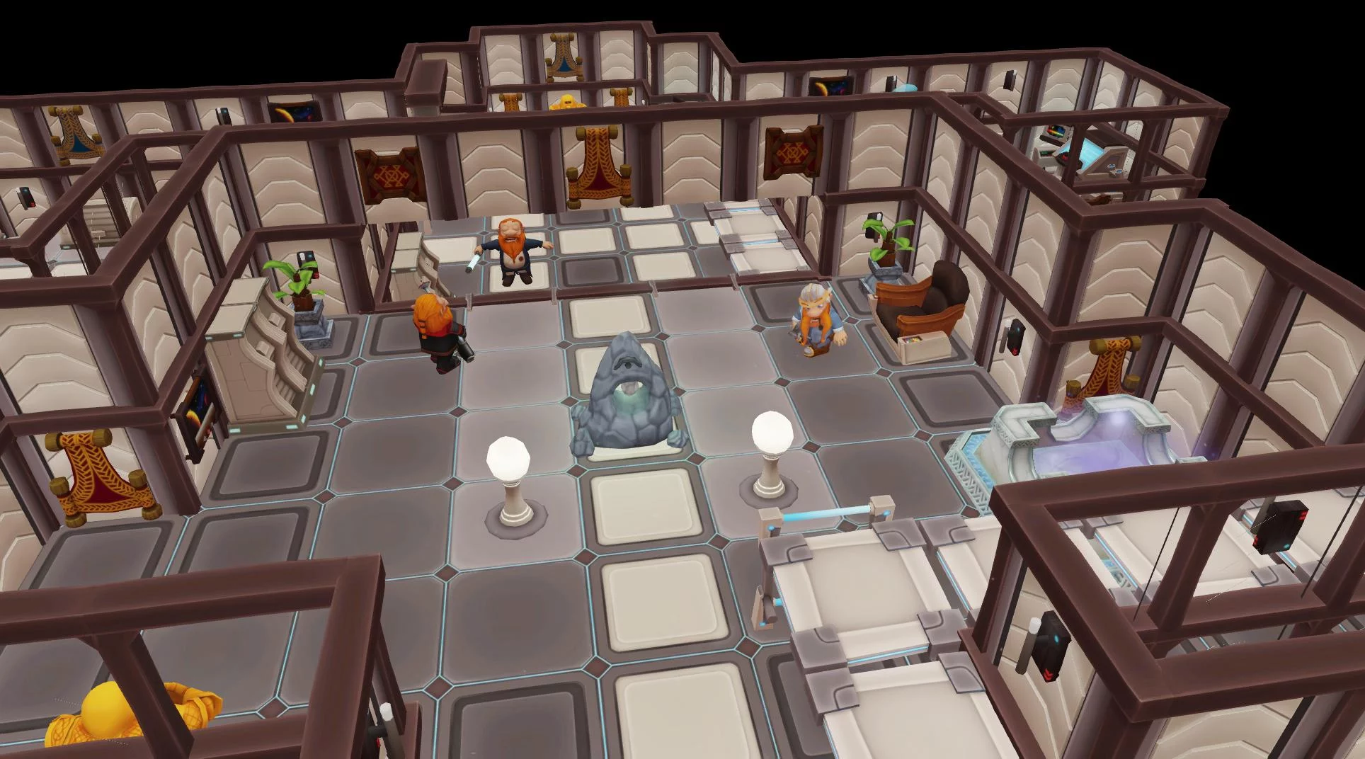 Изображение игры: A Game of Dwarves: Star Dwarves