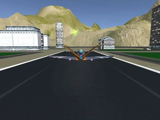 Изображение игры: Aeroplane Flight Simulator