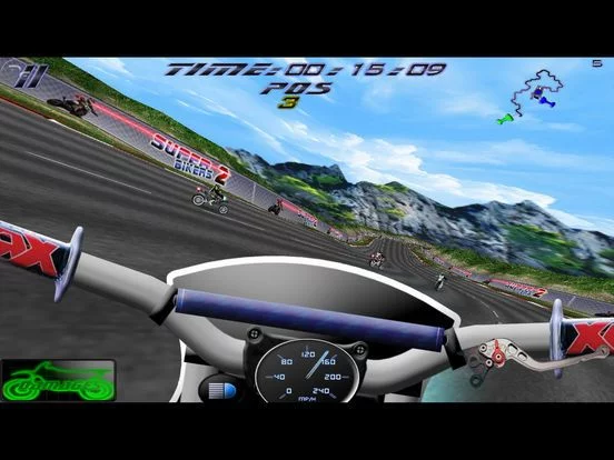 Изображение игры: SuperBikers 2 Free