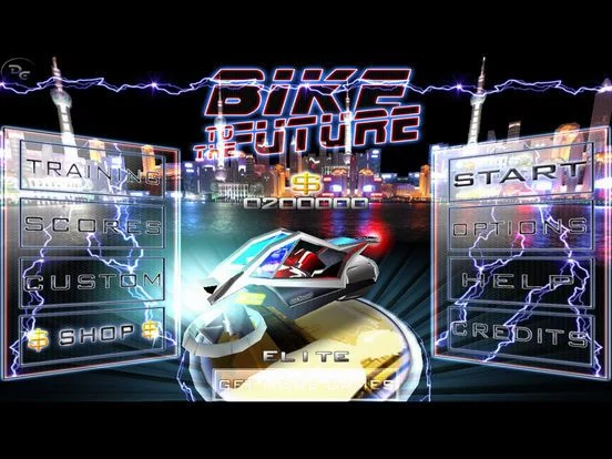 Изображение игры: Bike to the Future Free