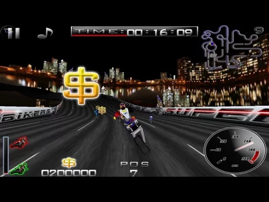 Изображение игры: SuperBikers Free