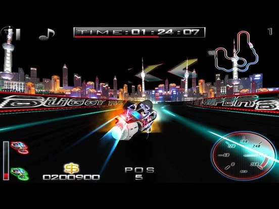 Изображение игры: Bike to the Future Free