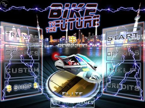 Изображение игры: Bike to the Future Free