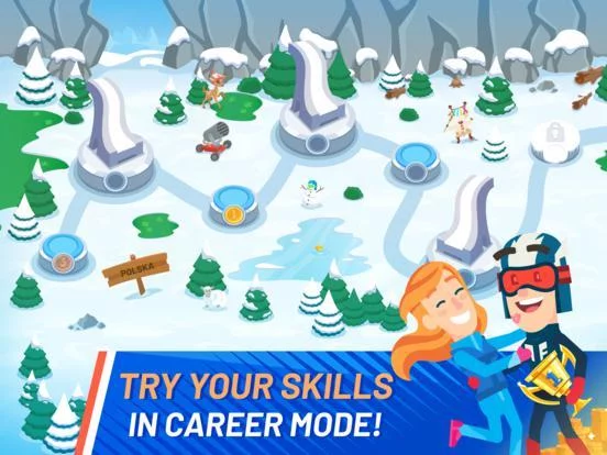 Изображение игры: Ski Jump Challenge