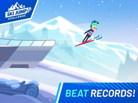 Изображение игры: Ski Jump Challenge