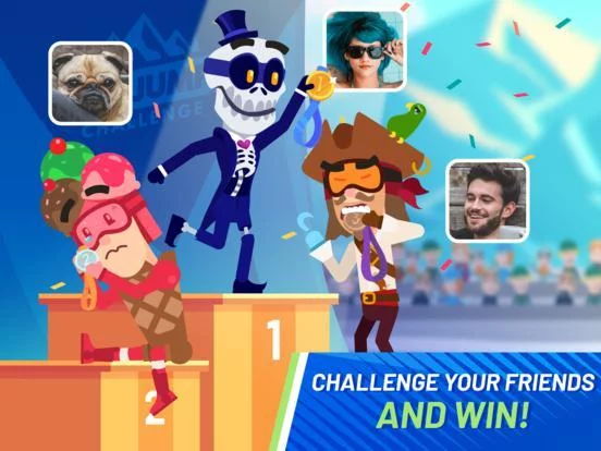 Изображение игры: Ski Jump Challenge