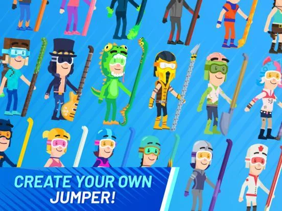 Изображение игры: Ski Jump Challenge
