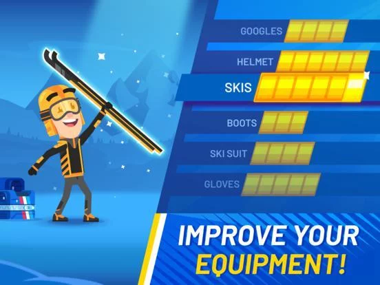 Изображение игры: Ski Jump Challenge