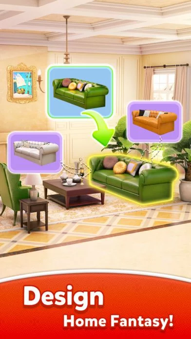 Изображение игры: Home Fantasy: Blast and Design