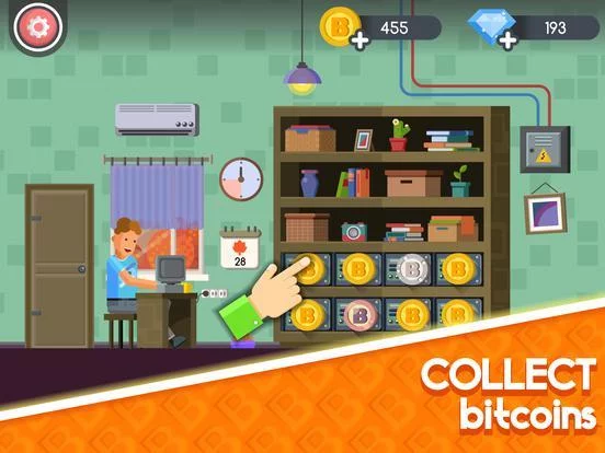 Изображение игры: Bitcoin Miner Farm: Clicker