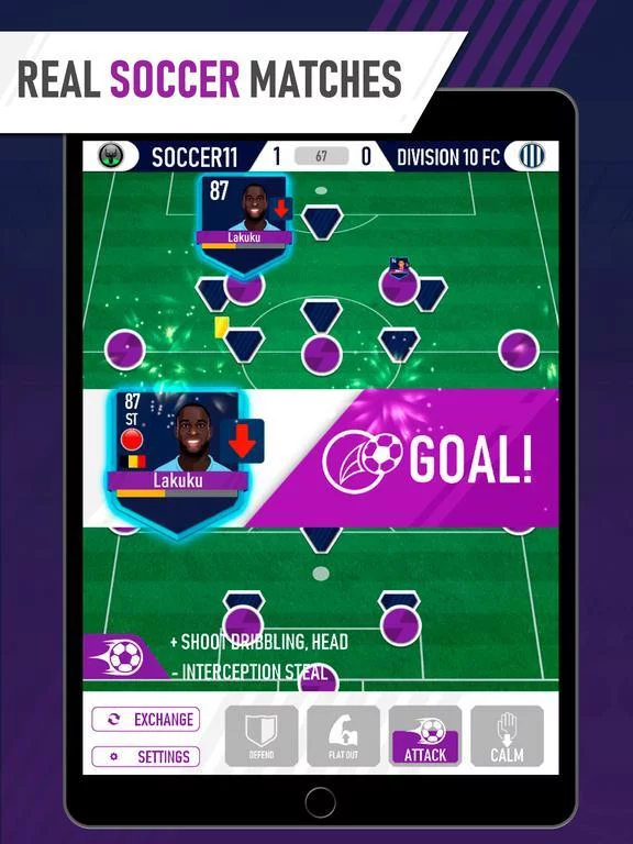 Изображение игры: Soccer Eleven Manager