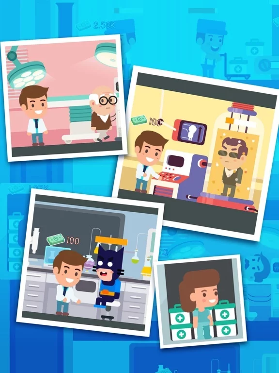 Изображение игры: Idle Hospital