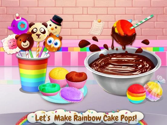 Изображение игры: Rainbow Desserts Maker!