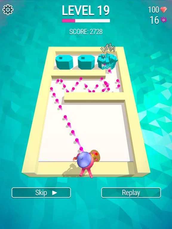 Изображение игры: Paint Bouncer