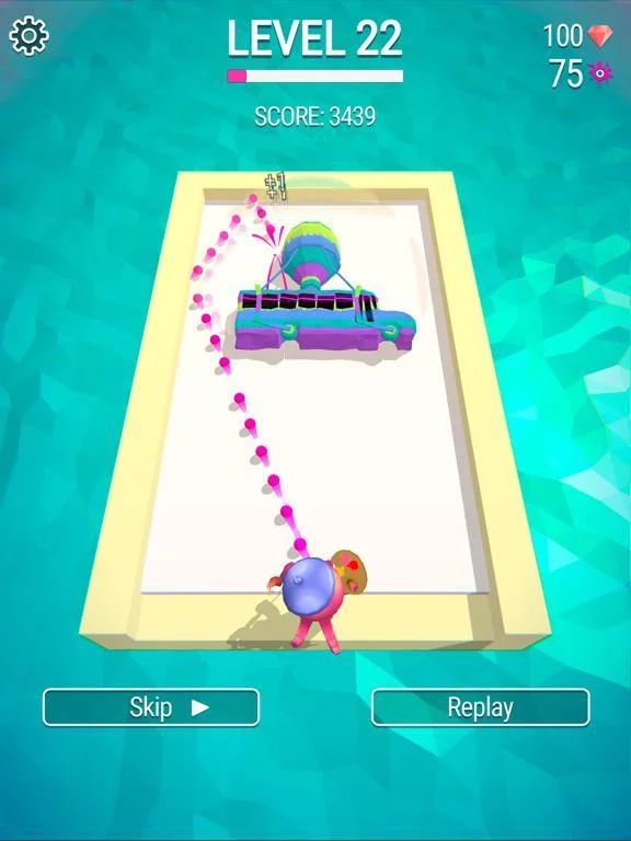 Изображение игры: Paint Bouncer