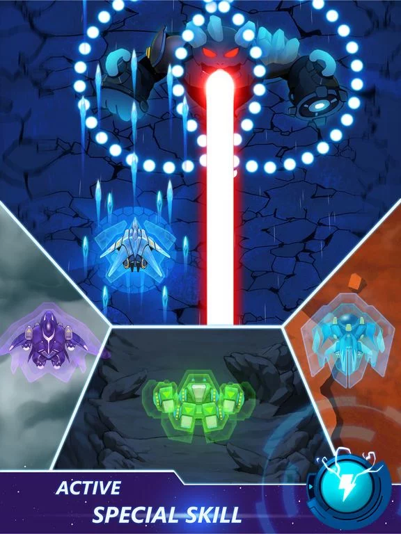 Изображение игры: Galaxy Strike: Space Shooting Squadron