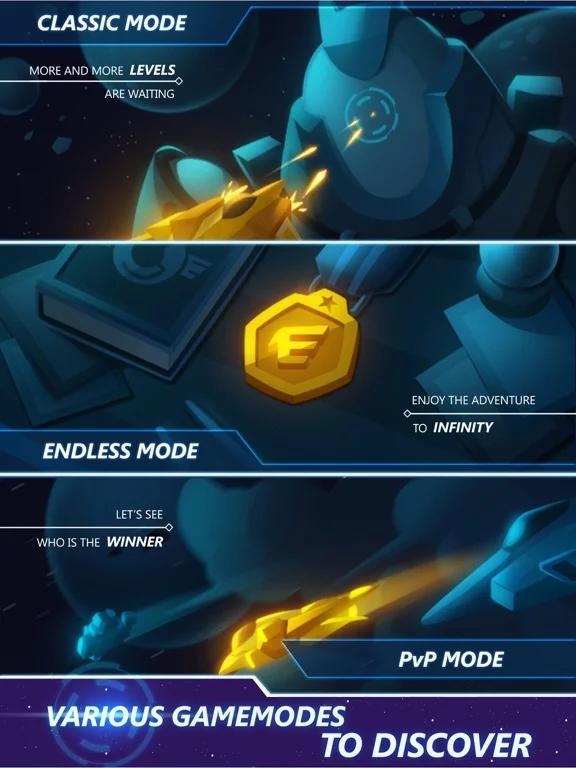 Изображение игры: Galaxy Strike: Space Shooting Squadron