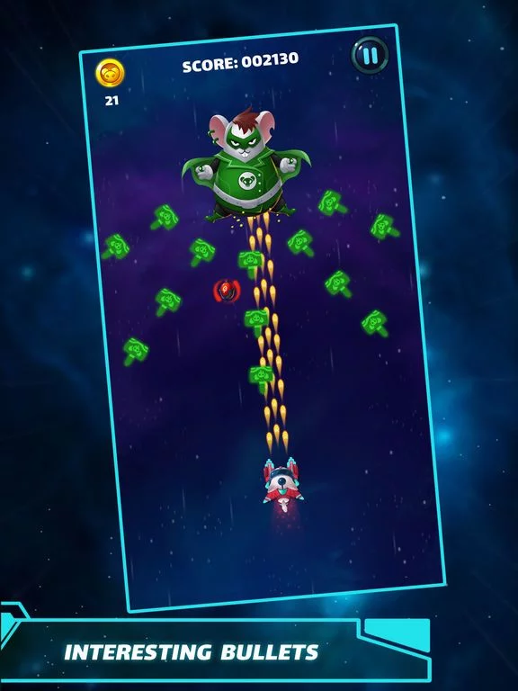 Изображение игры: Cat Shooter: Space Attack