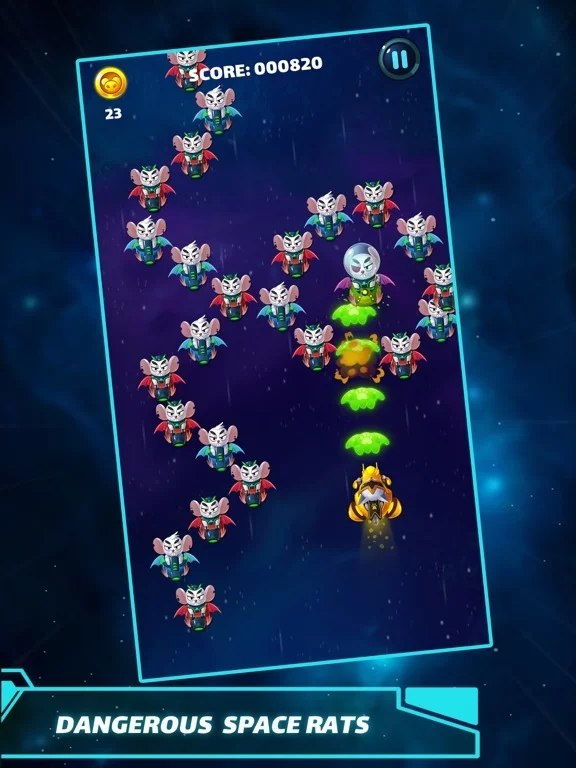 Изображение игры: Cat Shooter: Space Attack