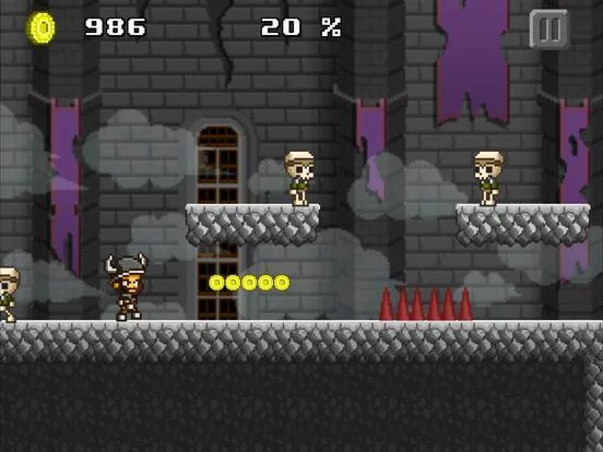 Изображение игры: Pixel Heroes - Endless Arcade Runner