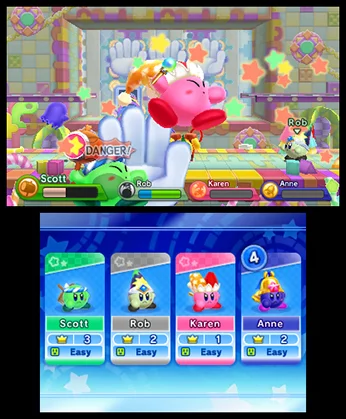 Изображение игры: Kirby Fighters Deluxe