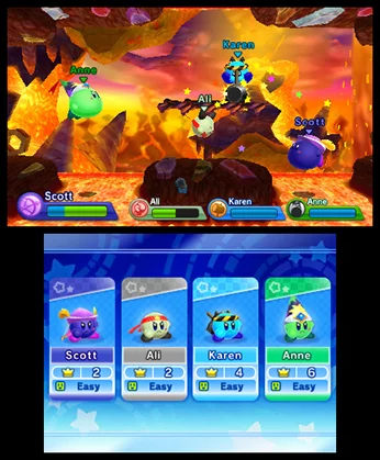 Изображение игры: Kirby Fighters Deluxe