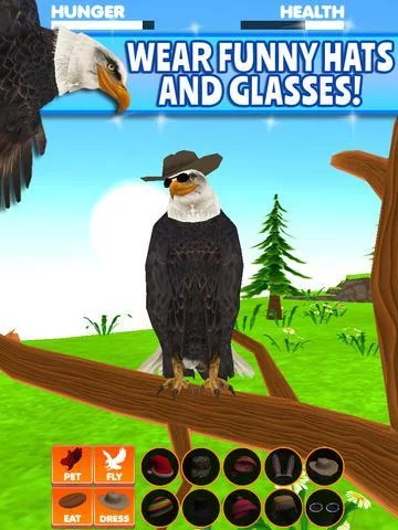 Изображение игры: Virtual Pet Eagle