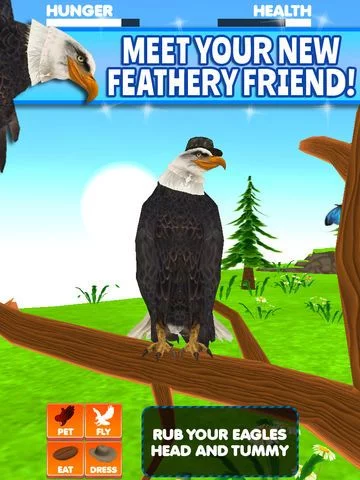 Изображение игры: Virtual Pet Eagle