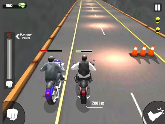 Изображение игры: Moto-Bike Attack Racer