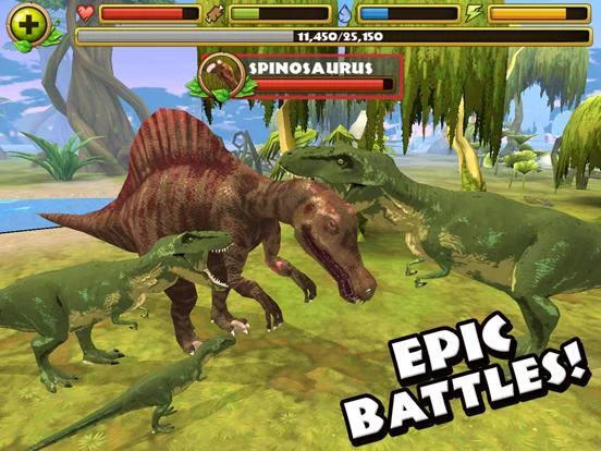 Изображение игры: Jurassic Life: Tyrannosaurus Rex Dinosaur Simulator