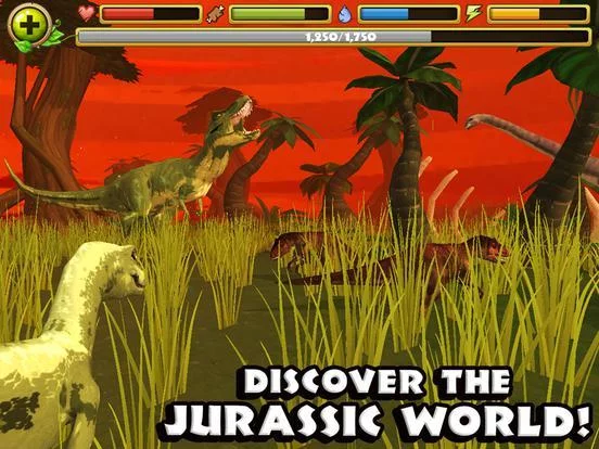 Изображение игры: Jurassic Life: Velociraptor Dinosaur Simulator