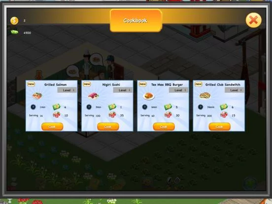 Изображение игры: Star Restaurant