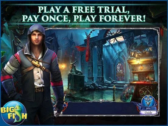 Изображение игры: Grim Legends: The Dark City - Hidden Object Game