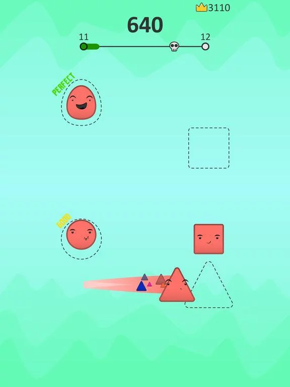 Изображение игры: Jump Fit - Shape Matching Game