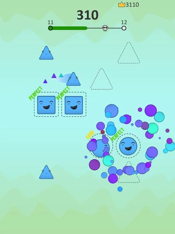 Изображение игры: Jump Fit - Shape Matching Game