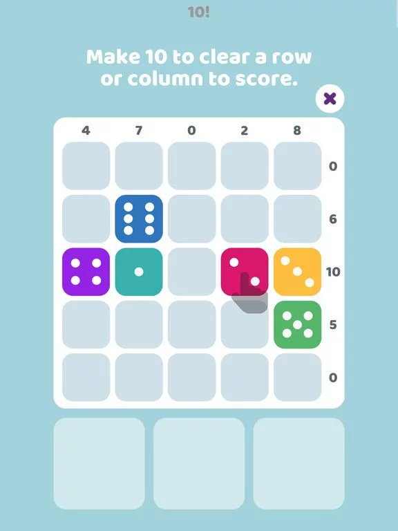 Изображение игры: 10! Dice - Fun Math Puzzle