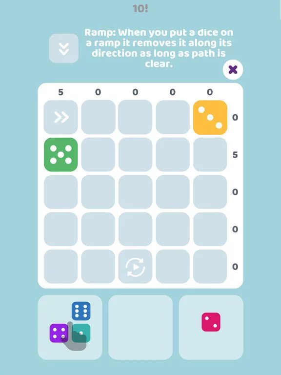 Изображение игры: 10! Dice - Fun Math Puzzle