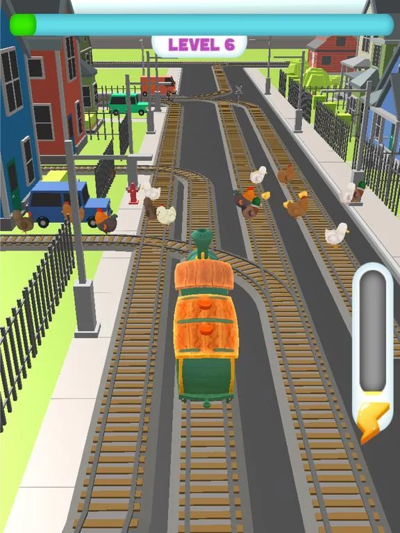Изображение игры: Railway Runner