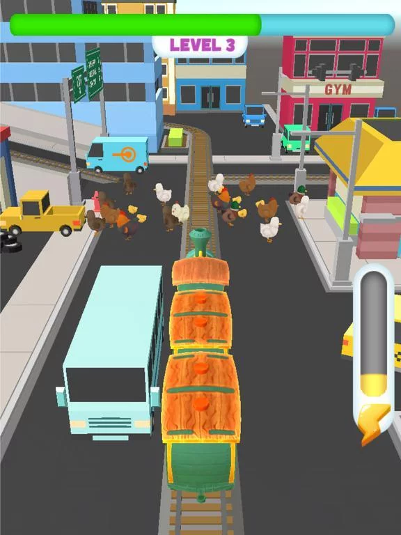 Изображение игры: Railway Runner