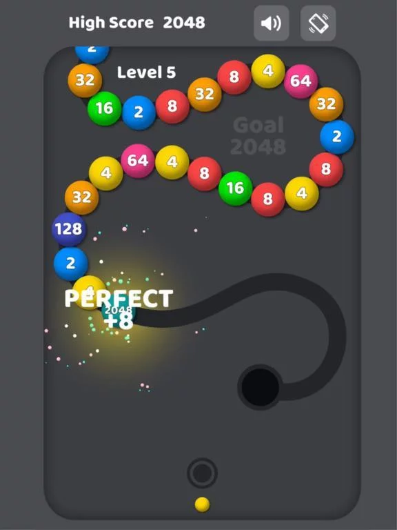 Изображение игры: 2048Snake!