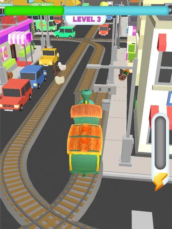 Изображение игры: Railway Runner