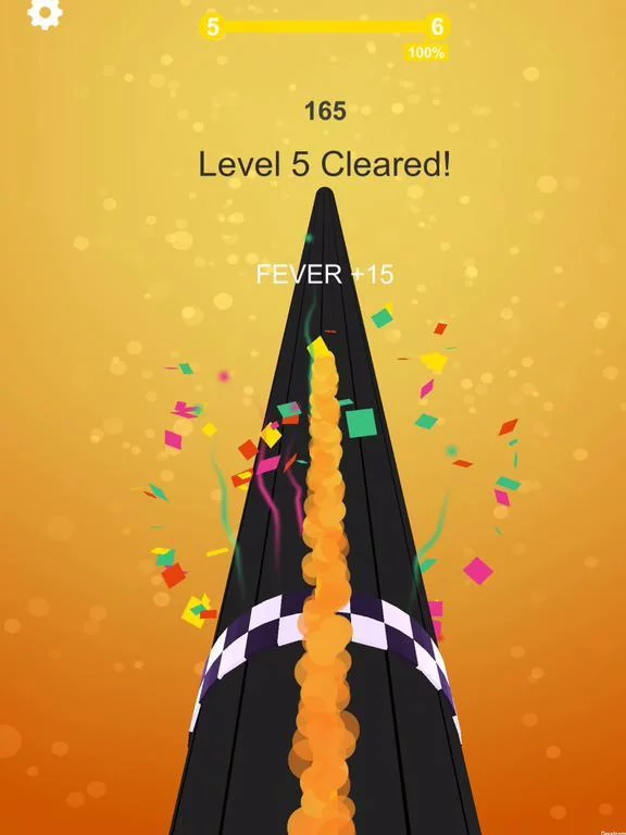 Изображение игры: Colorful Helix